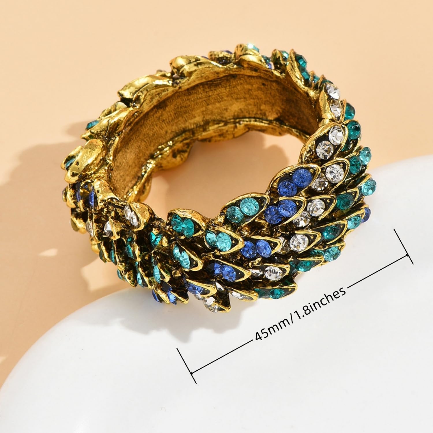 Amazon.co.jp: SCTD クリスタルナプキンリング 6個セット - エレガント